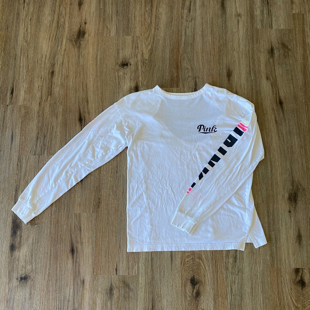 VS Pink long sleeve w/ cut out back